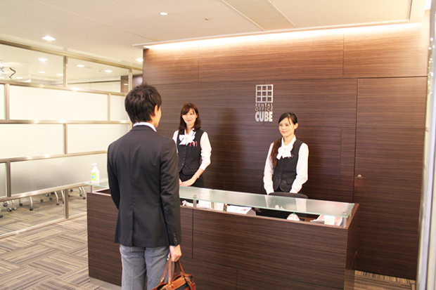 シェアードオフィス バーチャル見学ツアー 大阪駅徒歩3分のレンタルオフィスcube